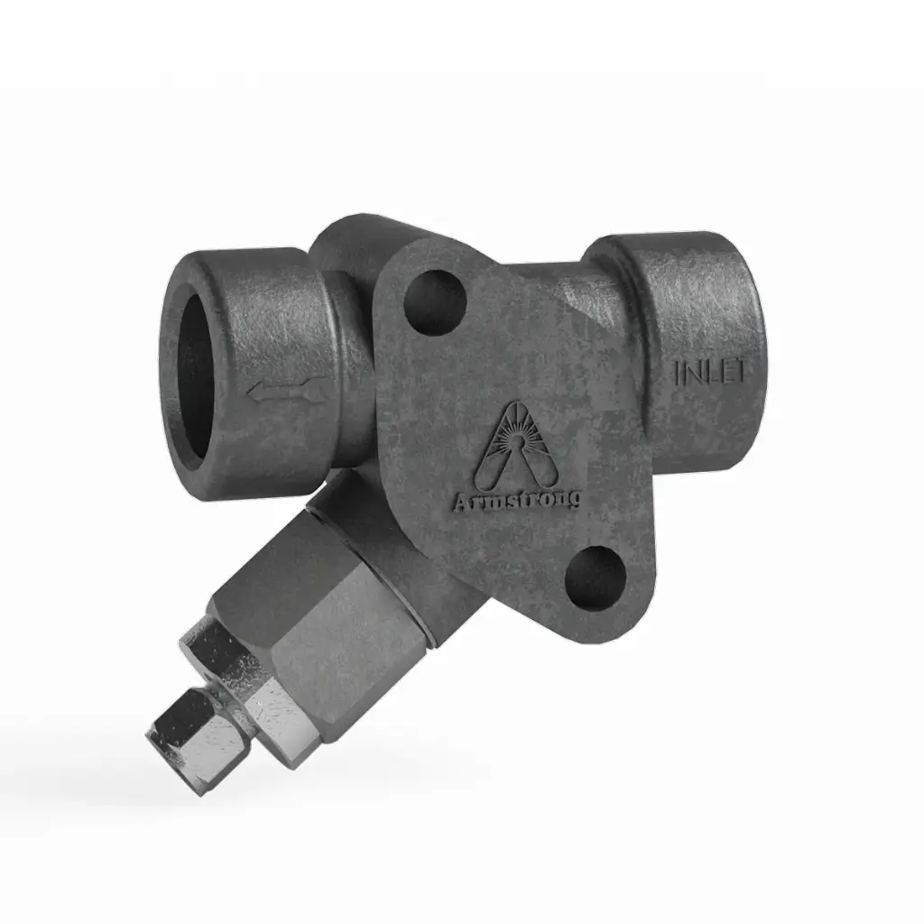 IS-2 Stainless Steel Connector with Integral Strainer Two Bolt Connector